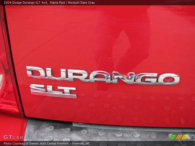 Flame Red / Medium Slate Gray 2004 Dodge Durango SLT 4x4