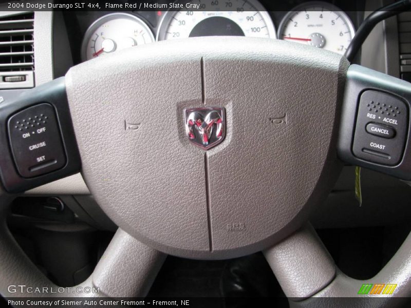 Flame Red / Medium Slate Gray 2004 Dodge Durango SLT 4x4