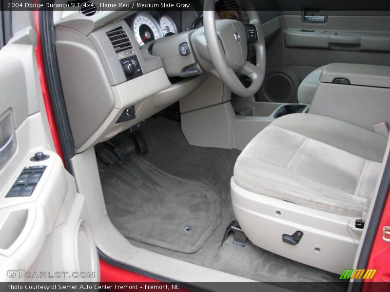 Flame Red / Medium Slate Gray 2004 Dodge Durango SLT 4x4