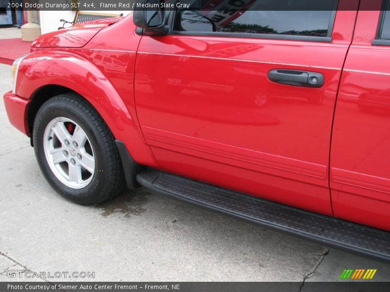 Flame Red / Medium Slate Gray 2004 Dodge Durango SLT 4x4