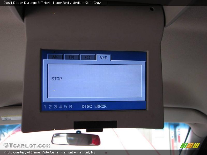 Flame Red / Medium Slate Gray 2004 Dodge Durango SLT 4x4