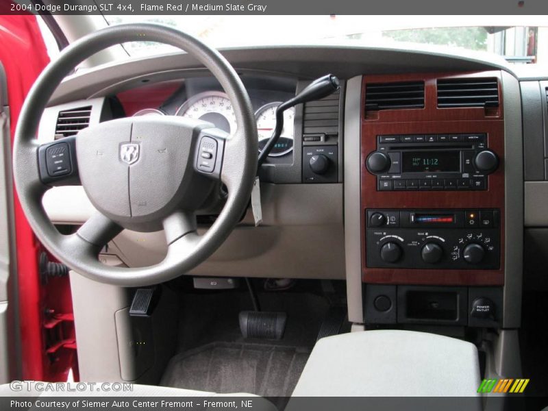Flame Red / Medium Slate Gray 2004 Dodge Durango SLT 4x4