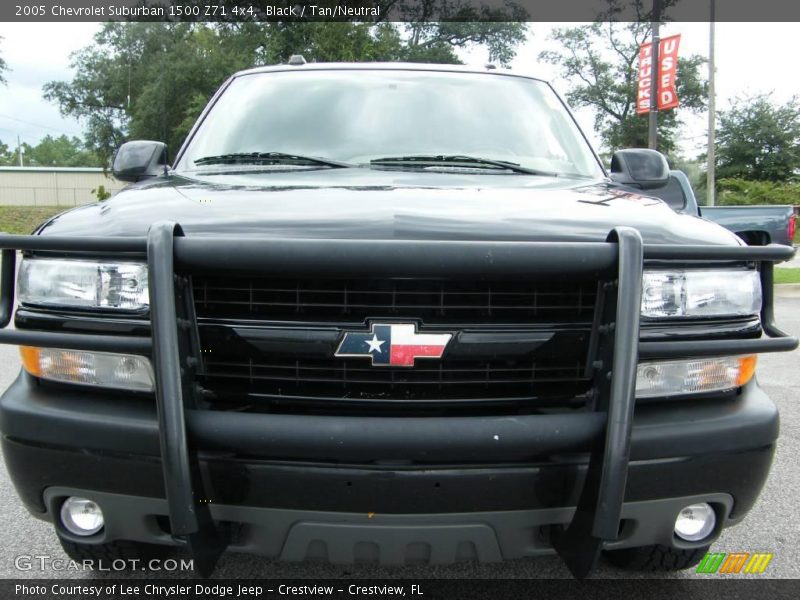 Black / Tan/Neutral 2005 Chevrolet Suburban 1500 Z71 4x4
