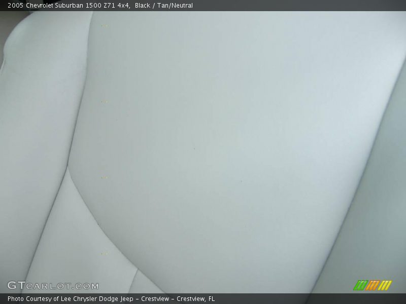 Black / Tan/Neutral 2005 Chevrolet Suburban 1500 Z71 4x4