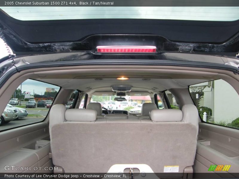 Black / Tan/Neutral 2005 Chevrolet Suburban 1500 Z71 4x4