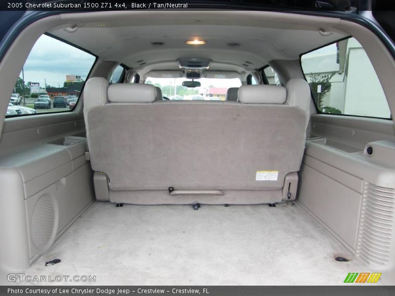 Black / Tan/Neutral 2005 Chevrolet Suburban 1500 Z71 4x4