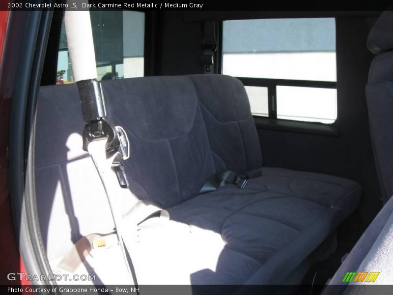 Dark Carmine Red Metallic / Medium Gray 2002 Chevrolet Astro LS