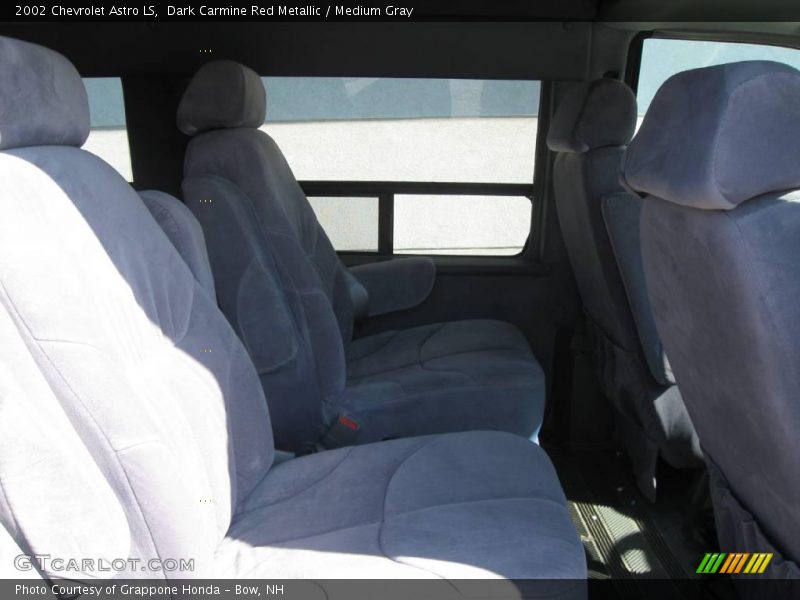 Dark Carmine Red Metallic / Medium Gray 2002 Chevrolet Astro LS