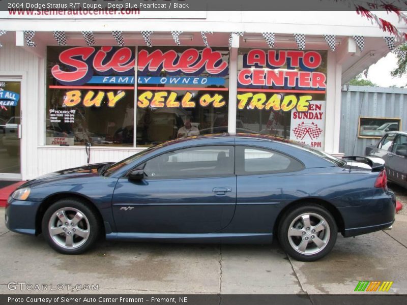 Deep Blue Pearlcoat / Black 2004 Dodge Stratus R/T Coupe