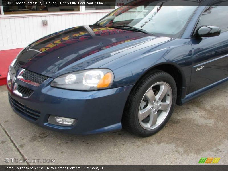 Deep Blue Pearlcoat / Black 2004 Dodge Stratus R/T Coupe