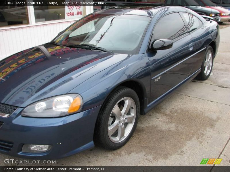 Deep Blue Pearlcoat / Black 2004 Dodge Stratus R/T Coupe