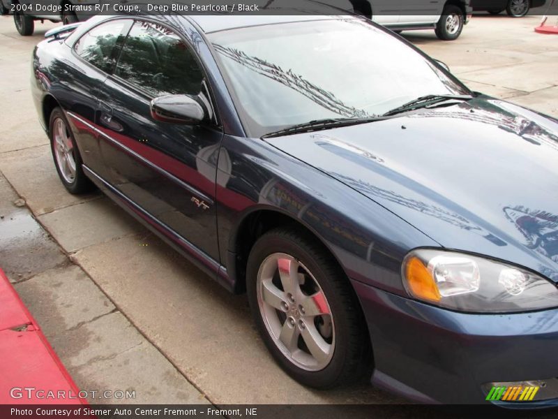 Deep Blue Pearlcoat / Black 2004 Dodge Stratus R/T Coupe
