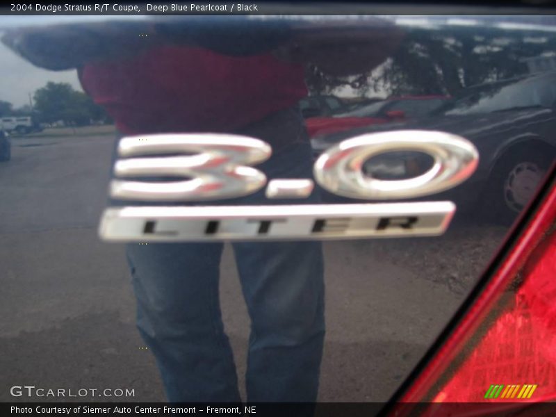 Deep Blue Pearlcoat / Black 2004 Dodge Stratus R/T Coupe