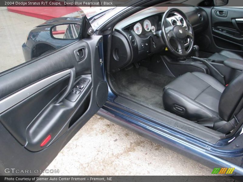 Deep Blue Pearlcoat / Black 2004 Dodge Stratus R/T Coupe