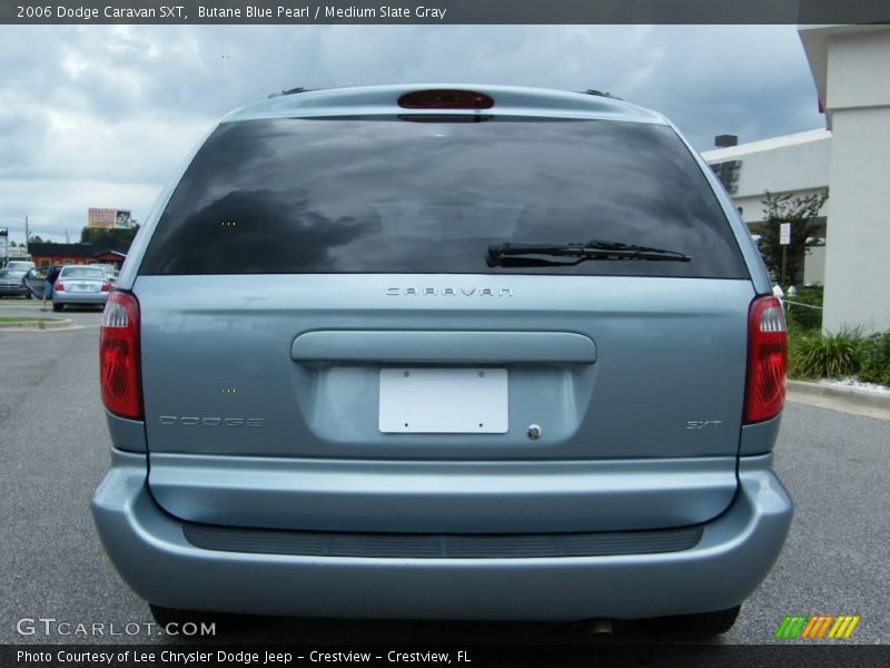 Butane Blue Pearl / Medium Slate Gray 2006 Dodge Caravan SXT