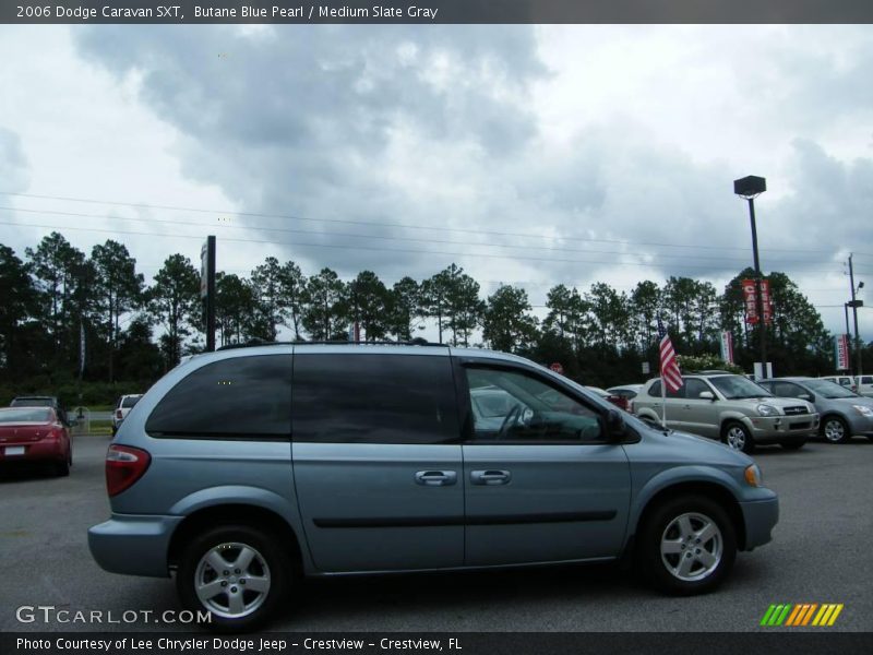 Butane Blue Pearl / Medium Slate Gray 2006 Dodge Caravan SXT