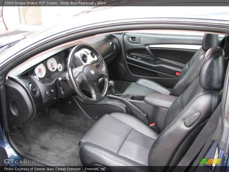 Deep Blue Pearlcoat / Black 2004 Dodge Stratus R/T Coupe