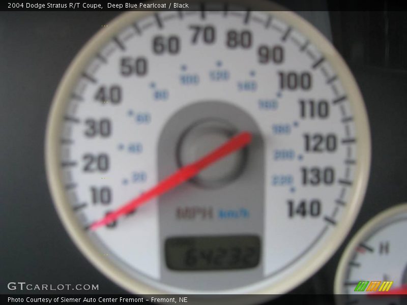 Deep Blue Pearlcoat / Black 2004 Dodge Stratus R/T Coupe