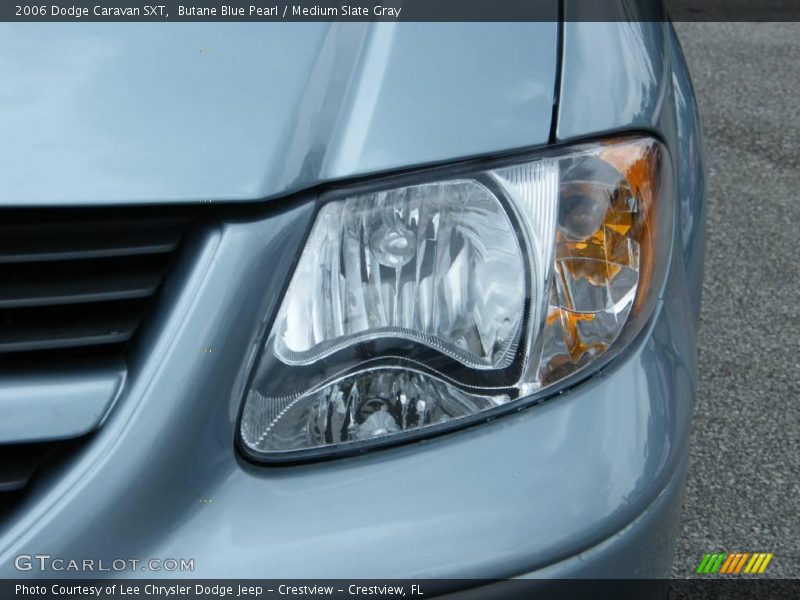 Butane Blue Pearl / Medium Slate Gray 2006 Dodge Caravan SXT