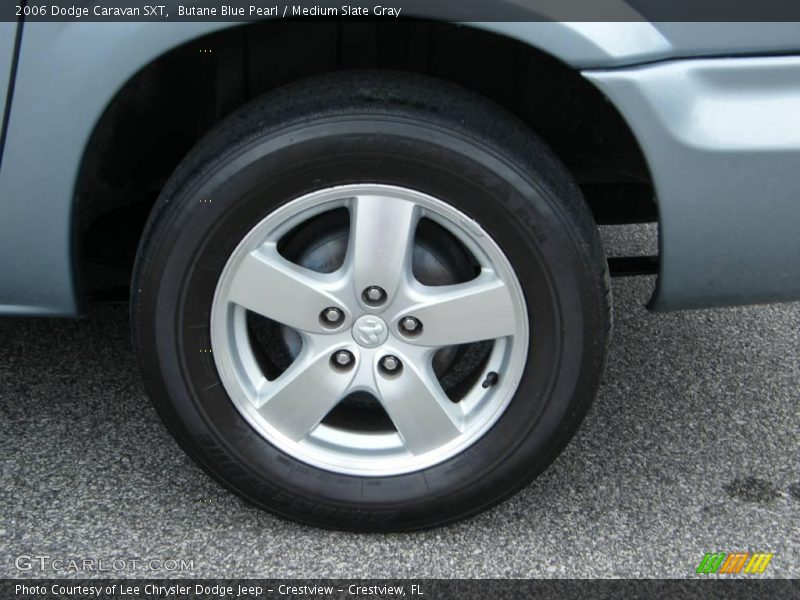 Butane Blue Pearl / Medium Slate Gray 2006 Dodge Caravan SXT