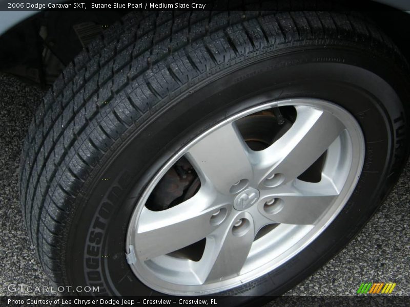 Butane Blue Pearl / Medium Slate Gray 2006 Dodge Caravan SXT
