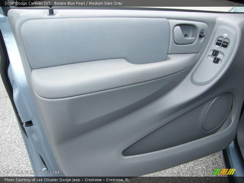 Butane Blue Pearl / Medium Slate Gray 2006 Dodge Caravan SXT