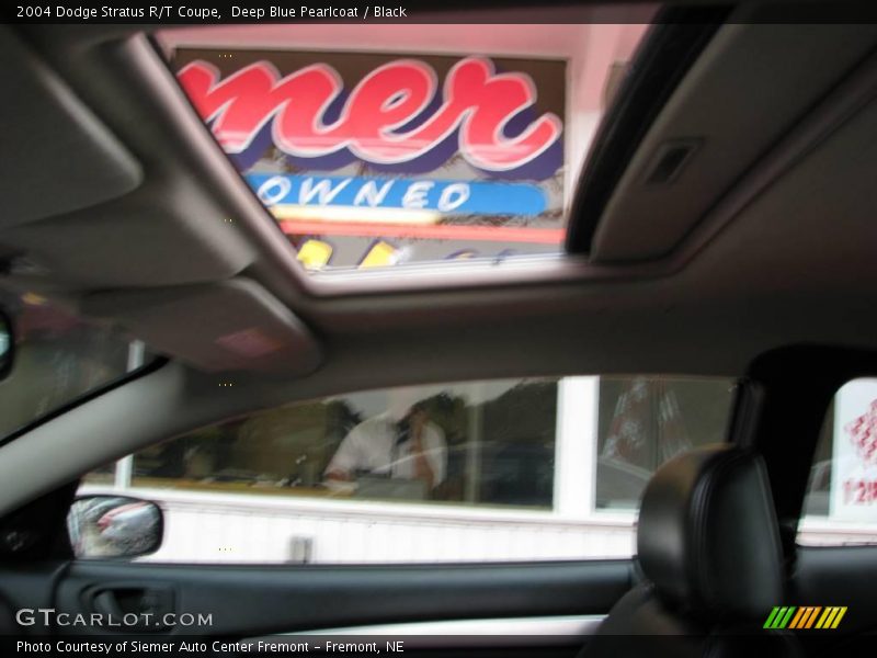 Deep Blue Pearlcoat / Black 2004 Dodge Stratus R/T Coupe