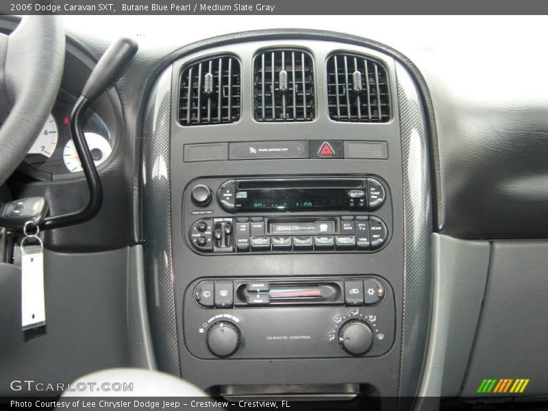 Butane Blue Pearl / Medium Slate Gray 2006 Dodge Caravan SXT