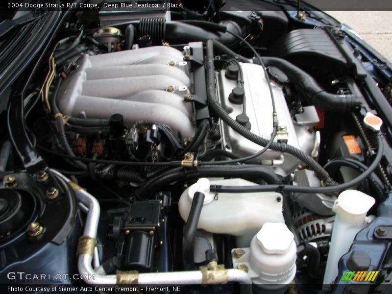 Deep Blue Pearlcoat / Black 2004 Dodge Stratus R/T Coupe