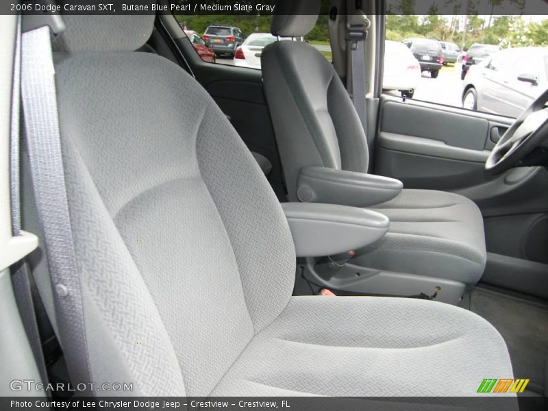 Butane Blue Pearl / Medium Slate Gray 2006 Dodge Caravan SXT