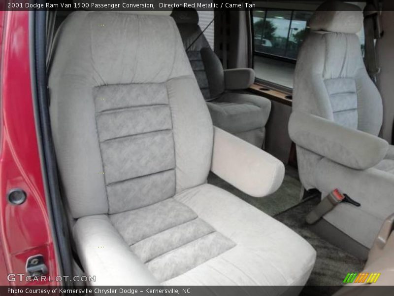 Director Red Metallic / Camel Tan 2001 Dodge Ram Van 1500 Passenger Conversion