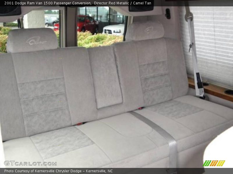 Director Red Metallic / Camel Tan 2001 Dodge Ram Van 1500 Passenger Conversion