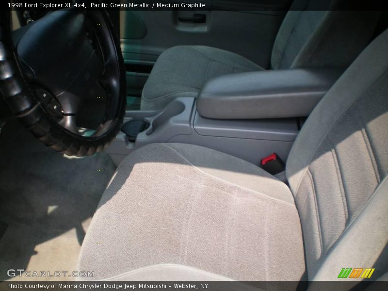 Pacific Green Metallic / Medium Graphite 1998 Ford Explorer XL 4x4