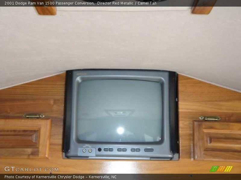 Director Red Metallic / Camel Tan 2001 Dodge Ram Van 1500 Passenger Conversion