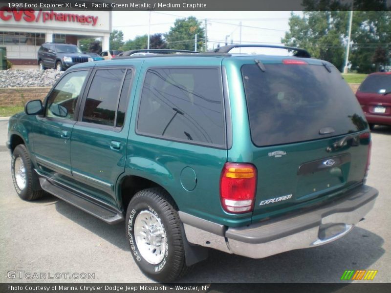 Pacific Green Metallic / Medium Graphite 1998 Ford Explorer XL 4x4