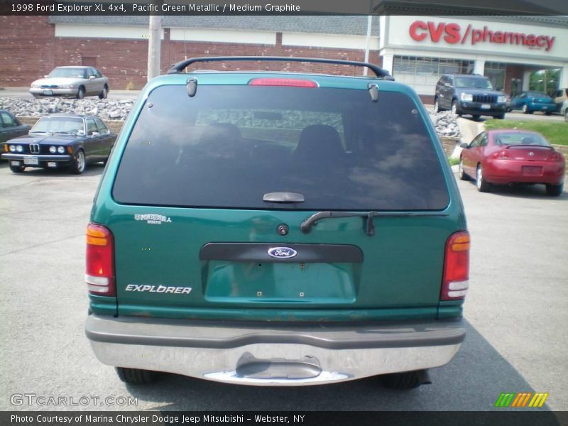 Pacific Green Metallic / Medium Graphite 1998 Ford Explorer XL 4x4