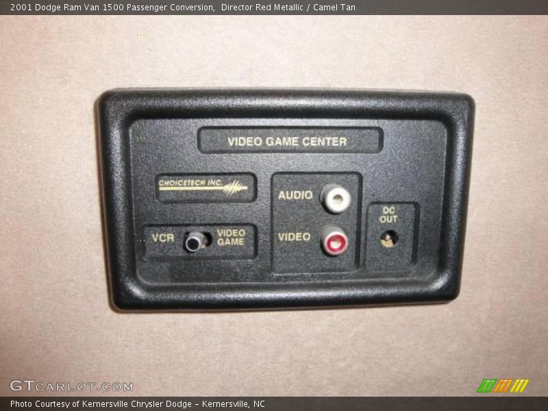 Director Red Metallic / Camel Tan 2001 Dodge Ram Van 1500 Passenger Conversion
