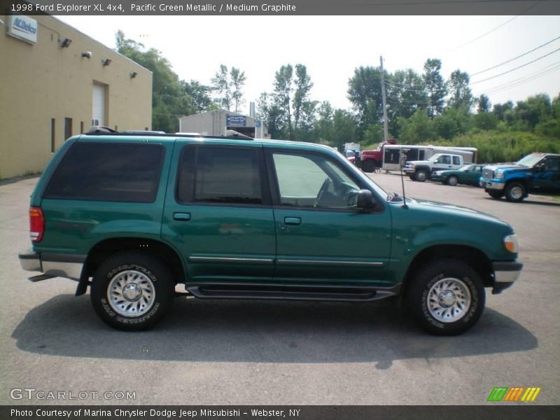 Pacific Green Metallic / Medium Graphite 1998 Ford Explorer XL 4x4