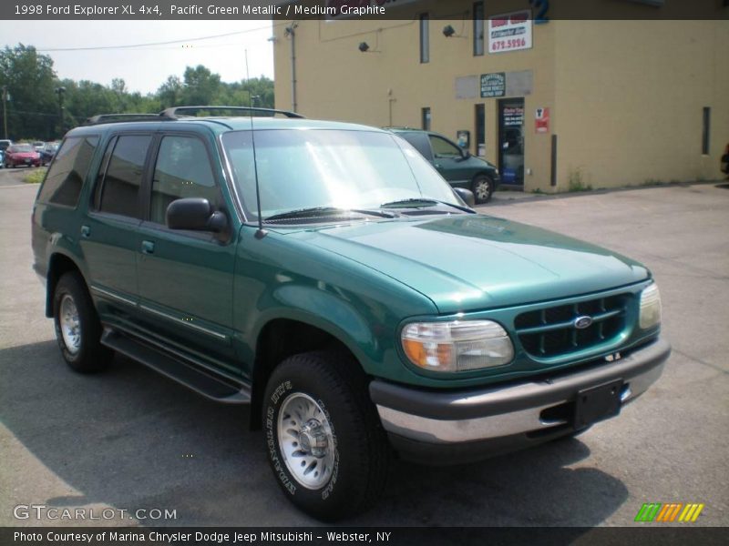 Pacific Green Metallic / Medium Graphite 1998 Ford Explorer XL 4x4