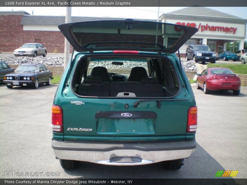 Pacific Green Metallic / Medium Graphite 1998 Ford Explorer XL 4x4