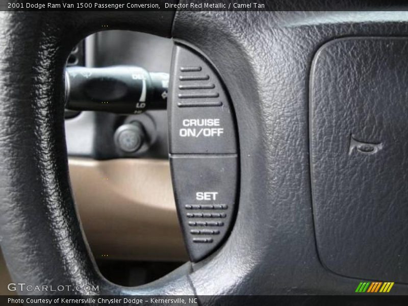 Director Red Metallic / Camel Tan 2001 Dodge Ram Van 1500 Passenger Conversion