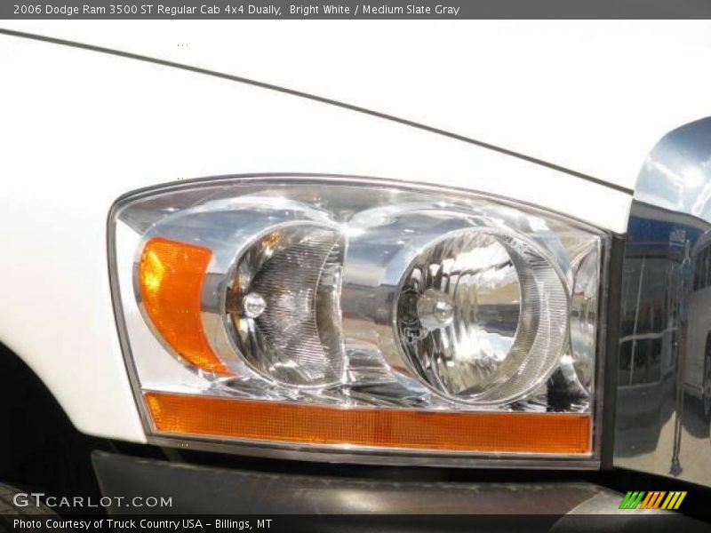 Bright White / Medium Slate Gray 2006 Dodge Ram 3500 ST Regular Cab 4x4 Dually