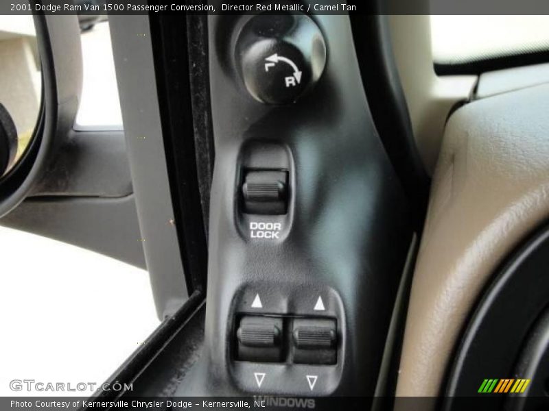 Director Red Metallic / Camel Tan 2001 Dodge Ram Van 1500 Passenger Conversion