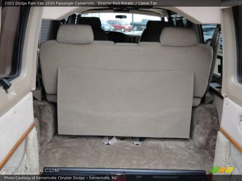Director Red Metallic / Camel Tan 2001 Dodge Ram Van 1500 Passenger Conversion