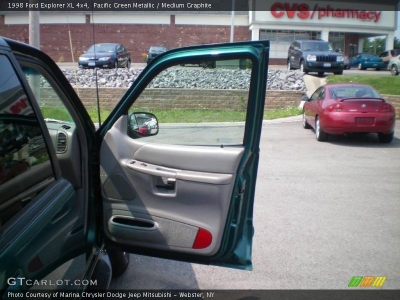 Pacific Green Metallic / Medium Graphite 1998 Ford Explorer XL 4x4
