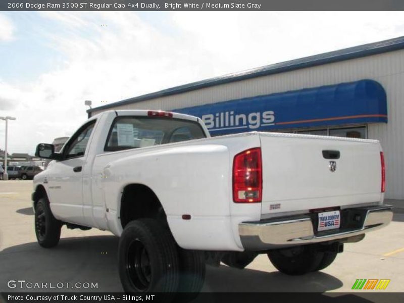 Bright White / Medium Slate Gray 2006 Dodge Ram 3500 ST Regular Cab 4x4 Dually