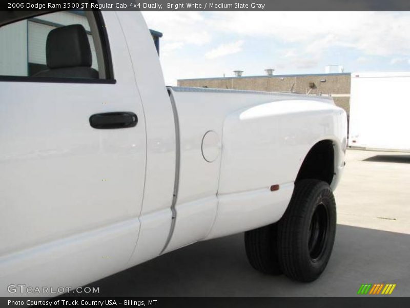 Bright White / Medium Slate Gray 2006 Dodge Ram 3500 ST Regular Cab 4x4 Dually