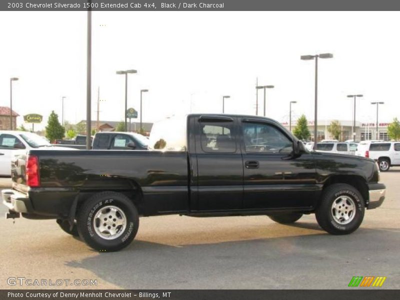 Black / Dark Charcoal 2003 Chevrolet Silverado 1500 Extended Cab 4x4