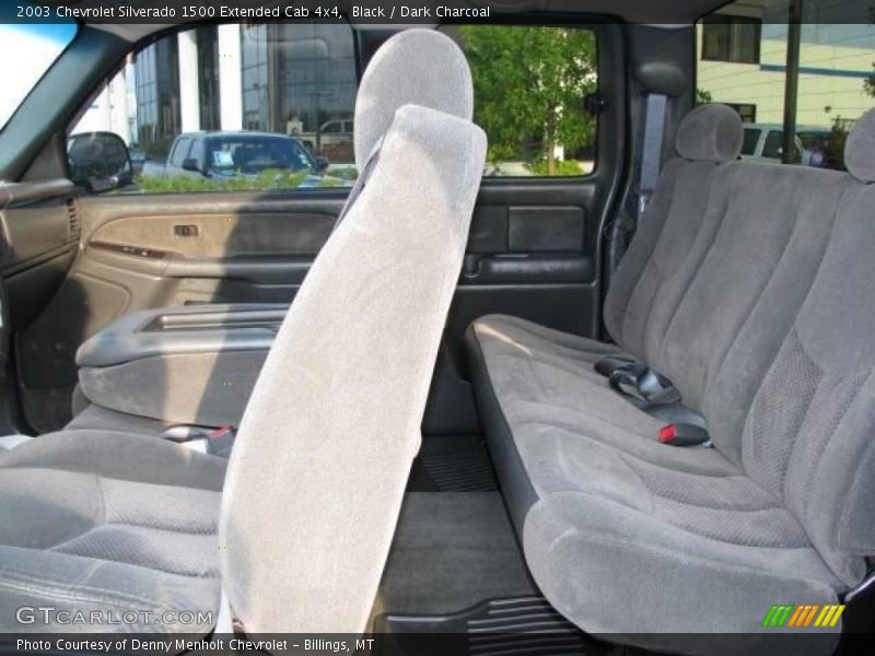 Black / Dark Charcoal 2003 Chevrolet Silverado 1500 Extended Cab 4x4