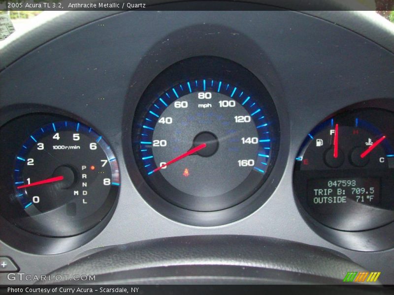 Anthracite Metallic / Quartz 2005 Acura TL 3.2